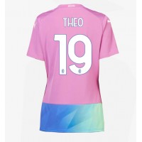 AC Milan Theo Hernandez #19 Tredje Tröja Dam 2023-24 Kortärmad